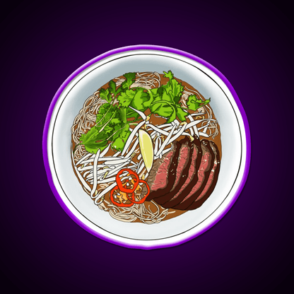Vietnamese Pho Noodles Fast Food Led Neon Sign For Burger Place Rgb Color - Shineneon