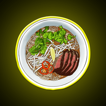Vietnamese Pho Noodles Fast Food Led Neon Sign For Burger Place Rgb Color - Shineneon