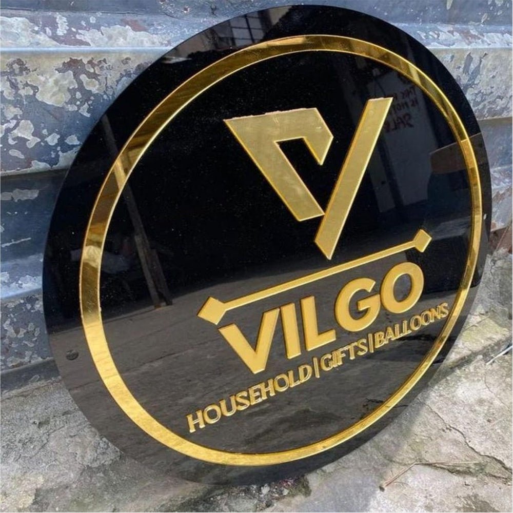 Vilgo Acrylic Business Logo Sign - Shineneon