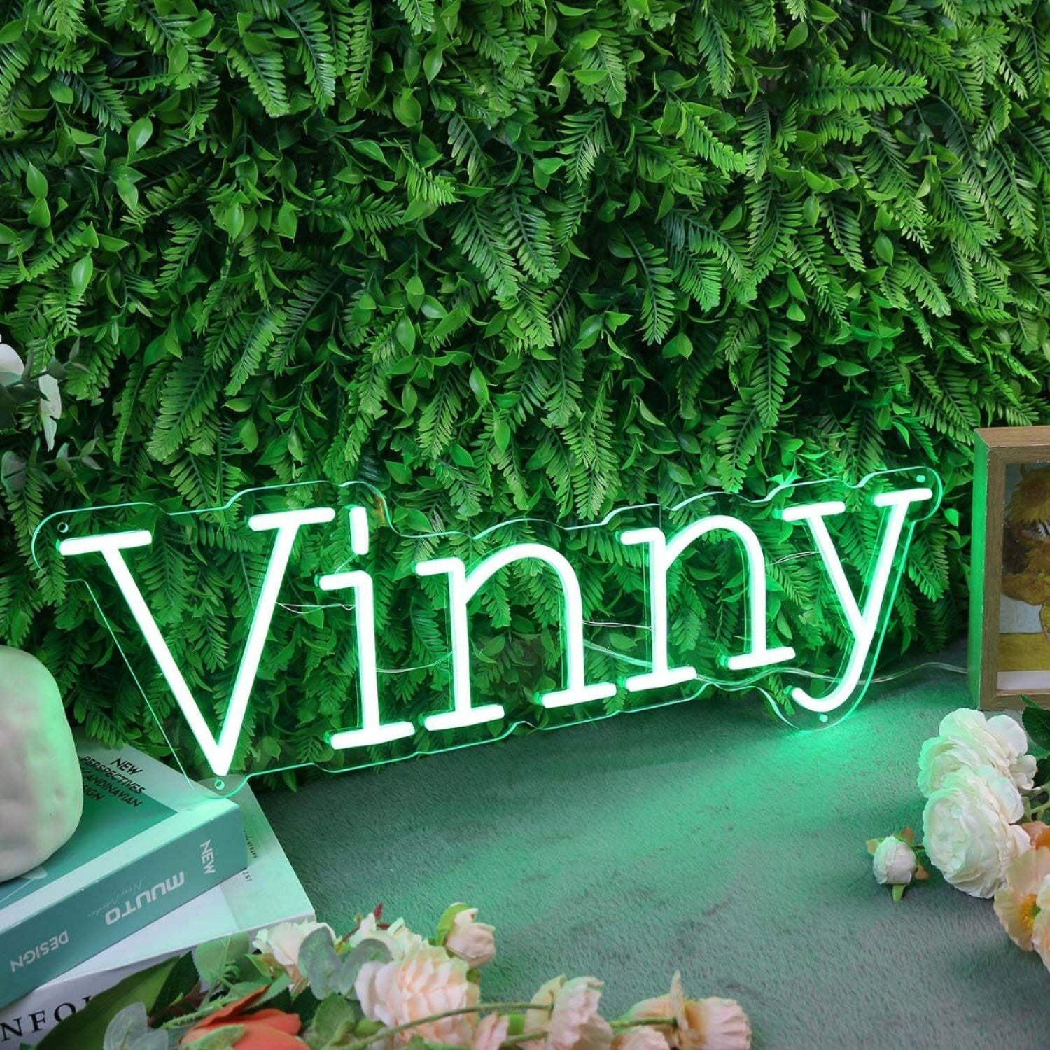 Vinny Green Led Neon Sign - Shineneon