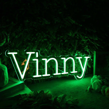 Vinny Green Led Neon Sign - Shineneon