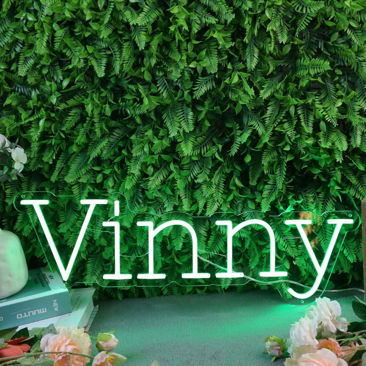 Vinny Green Led Neon Sign - Shineneon