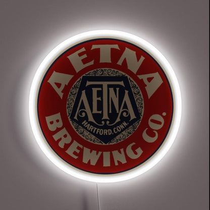 Vintage Aetna Beer Rgb Led Neon Sign - Shineneon