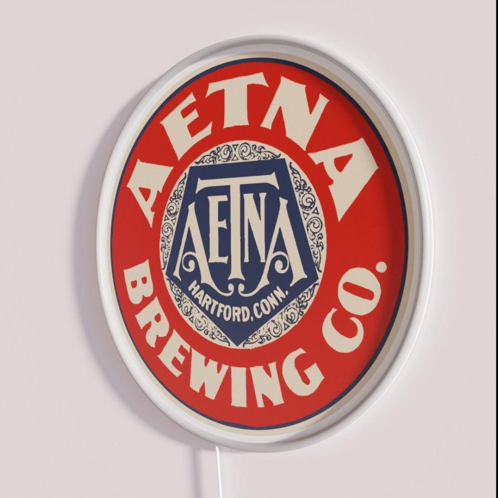 Vintage Aetna Beer Rgb Led Neon Sign - Shineneon