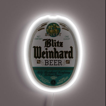 Vintage Blitz Weinhard Select Beer Portland Oregon Led Neon Sign - Shineneon