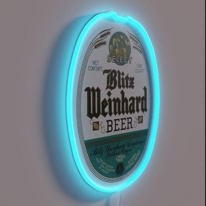 Vintage Blitz Weinhard Select Beer Portland Oregon Led Neon Sign - Shineneon
