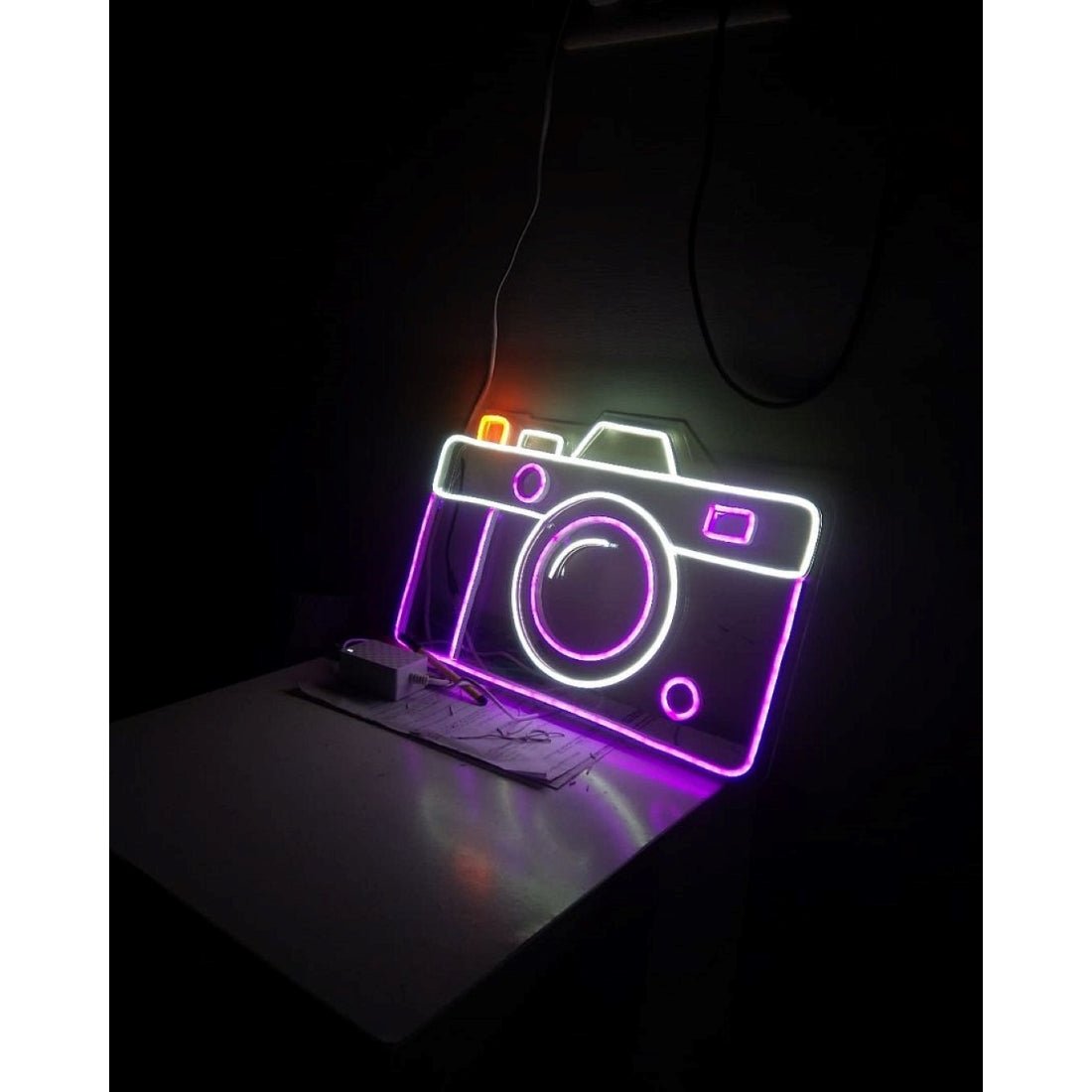 Vintage Camera Led Sign Business Neon Sign - Shineneon