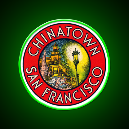 Vintage Chinatown San Francisco Asian Cultural Led Neon Sign Rgb Color - LED neon sign view 8