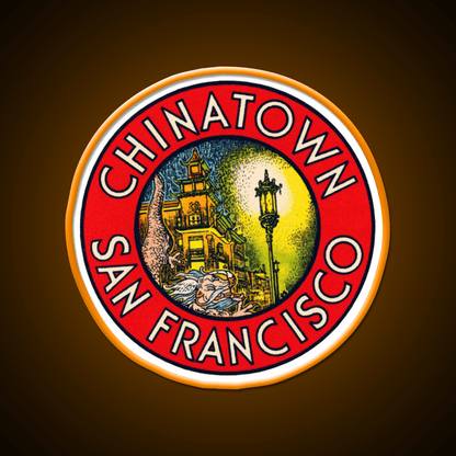 Vintage Chinatown San Francisco Asian Cultural Led Neon Sign Rgb Color - Shineneon