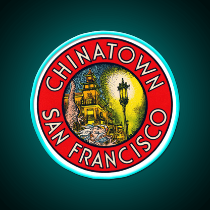 Vintage Chinatown San Francisco Asian Cultural Led Neon Sign Rgb Color - Shineneon