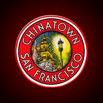 Vintage Chinatown San Francisco Asian Cultural Led Neon Sign Rgb Color - Shineneon