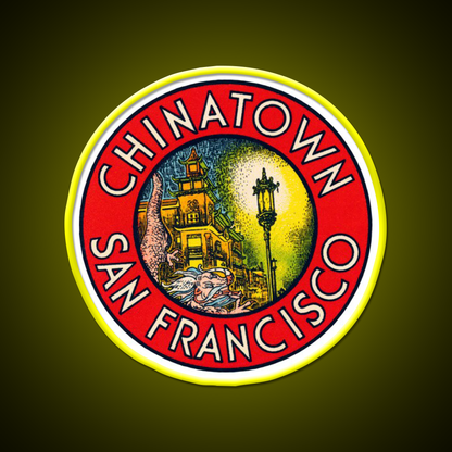 Vintage Chinatown San Francisco Asian Cultural Led Neon Sign Rgb Color - LED neon sign view 7