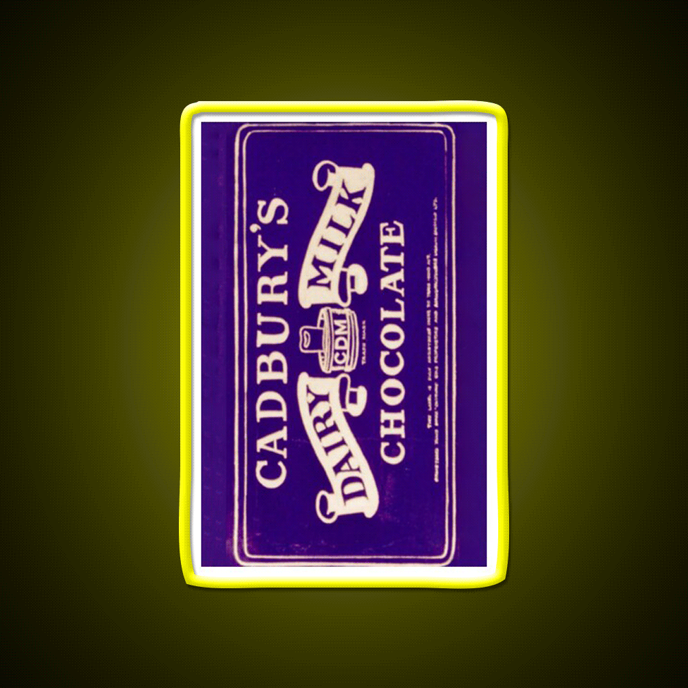 Vintage Chocolate Bar Man Cave Bar Led Neon Sign Rgb Color