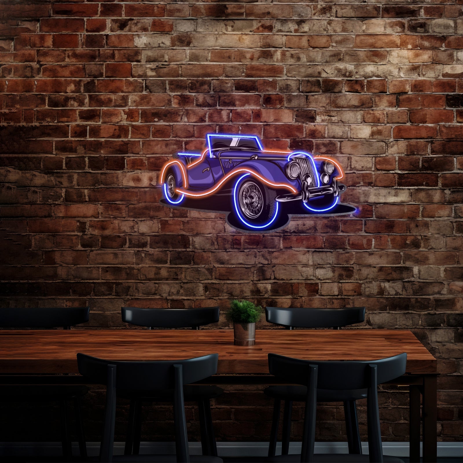 Vintage Classic Car Led Neon Sign Light Custom Led Signs - Shineneon