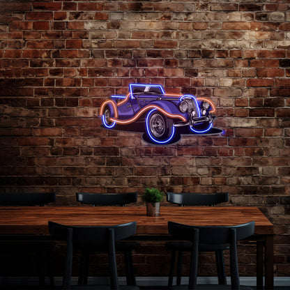 Vintage Classic Car Led Neon Sign Light Custom Led Signs - Shineneon