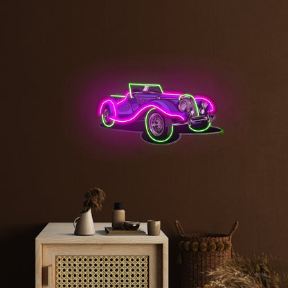 Vintage Classic Car Led Neon Sign Light Custom Led Signs - Shineneon