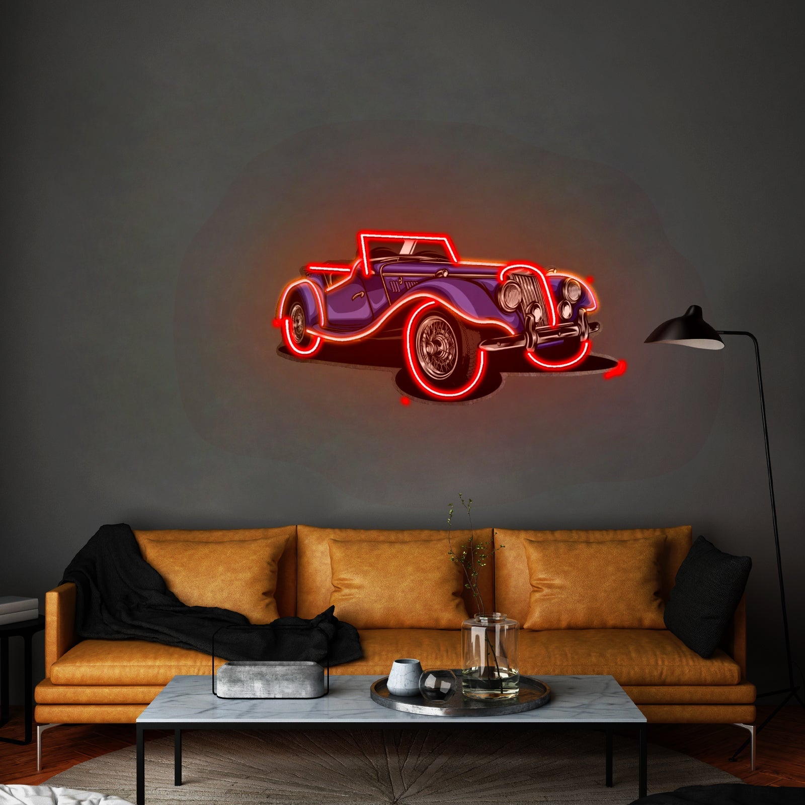 Vintage Classic Car Led Neon Sign Light Custom Led Signs - Shineneon