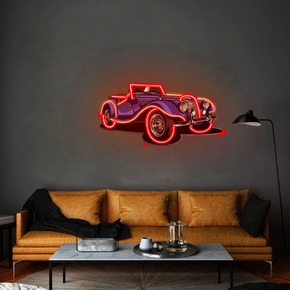 Vintage Classic Car Led Neon Sign Light Custom Led Signs - Shineneon