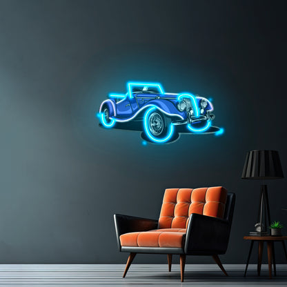 Vintage Classic Car Led Neon Sign Light Custom Led Signs