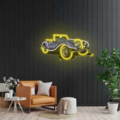 Vintage Classic Car Led Neon Sign Light Custom Led Signs