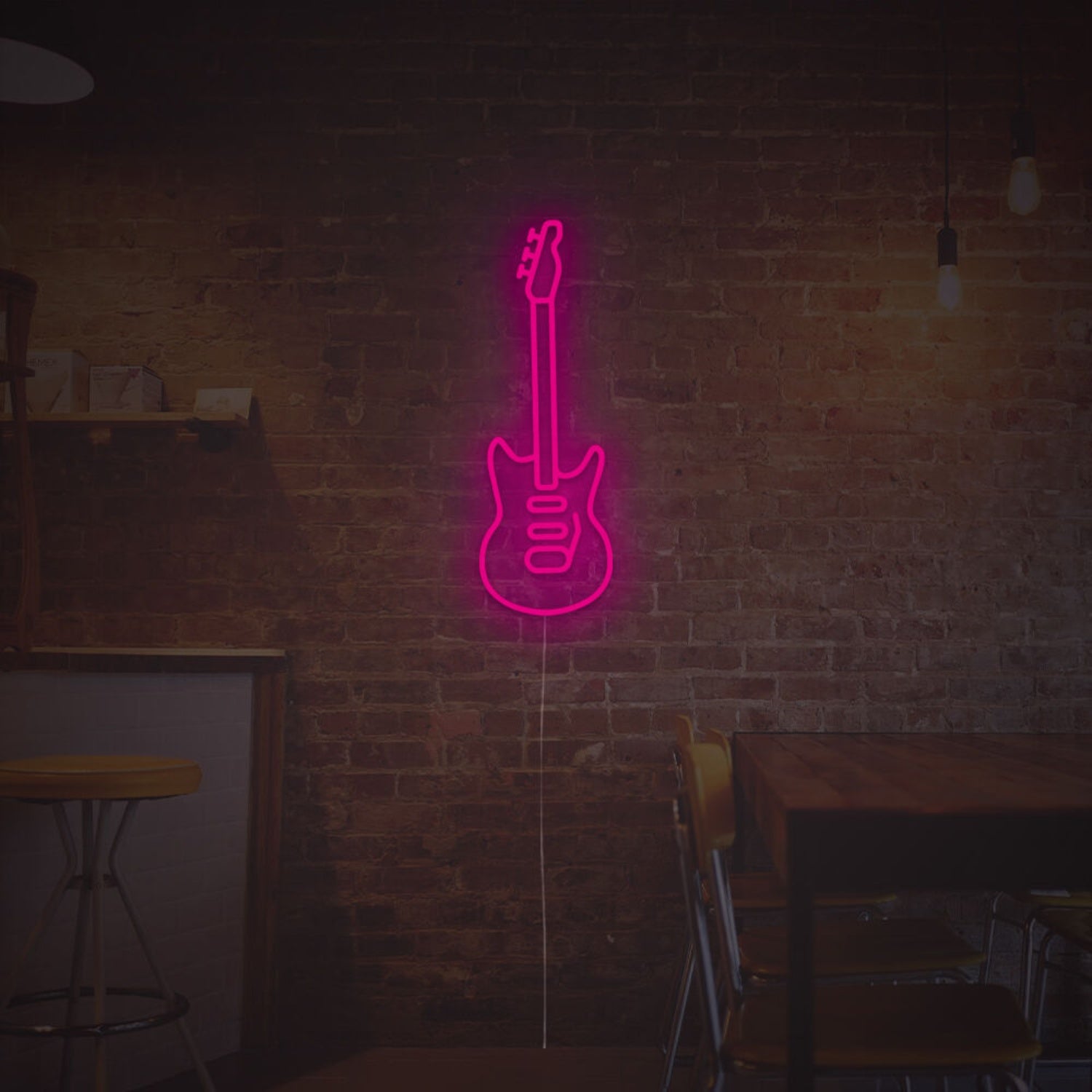 Vintage Digital Guitar Led Neon Sign | Shineneon