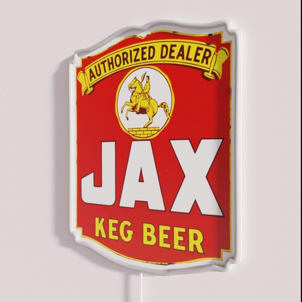Vintage Jax Keg Beer Rgb Led Neon Sign - Shineneon