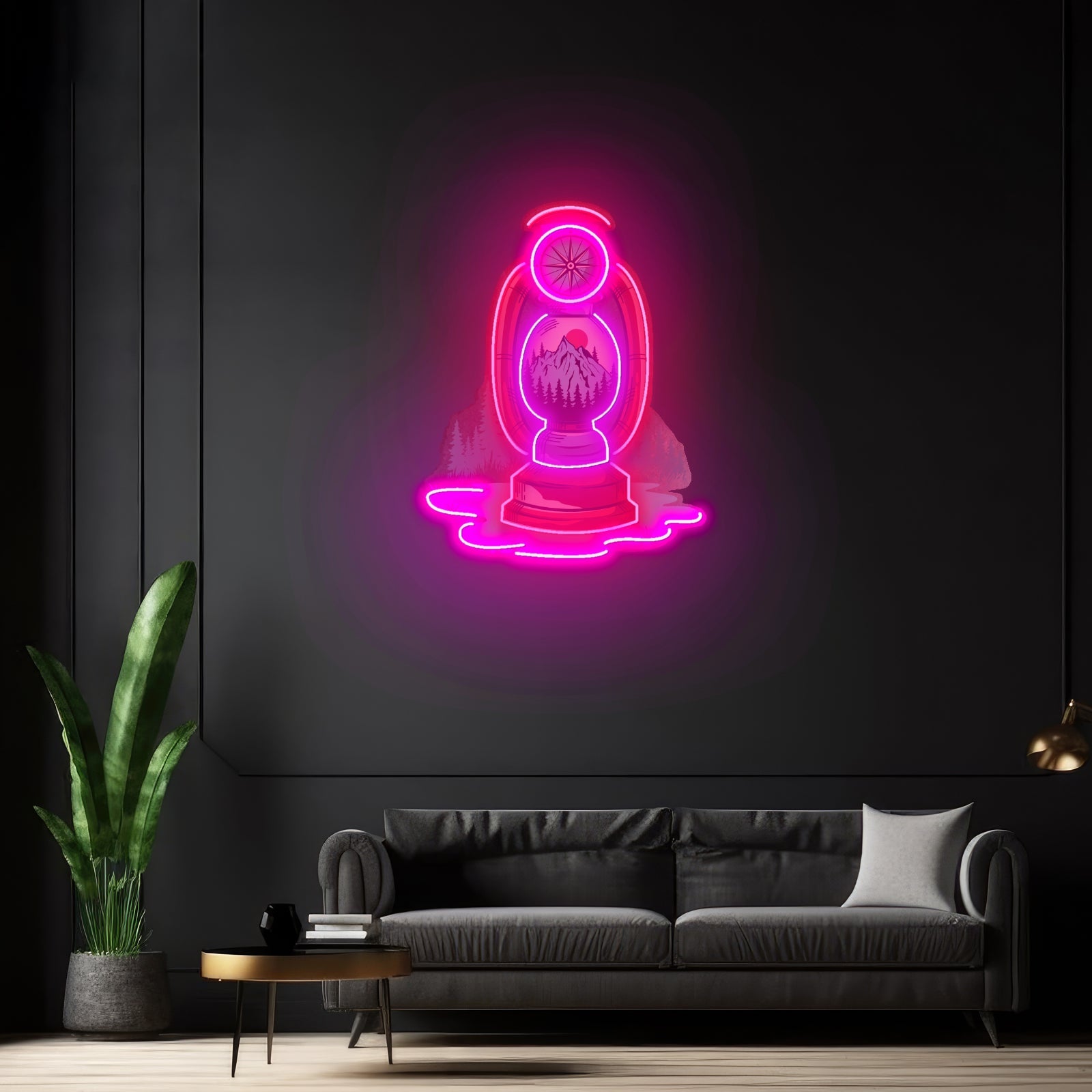 Vintage Lantern Led Neon Sign Light Custom Led Signs - Shineneon