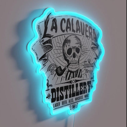 Vintage Mexican Distillery Rgb Led Neon Sign - Shineneon