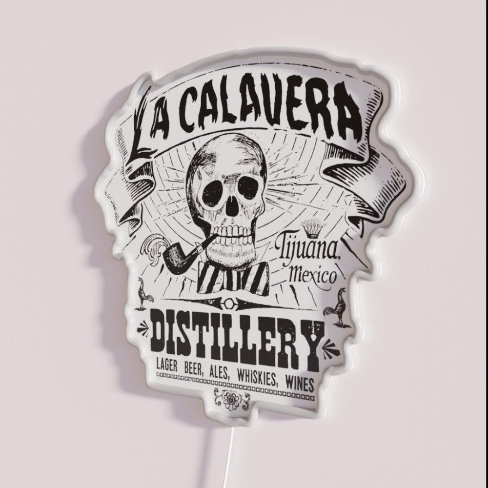 Vintage Mexican Distillery Rgb Led Neon Sign - Shineneon