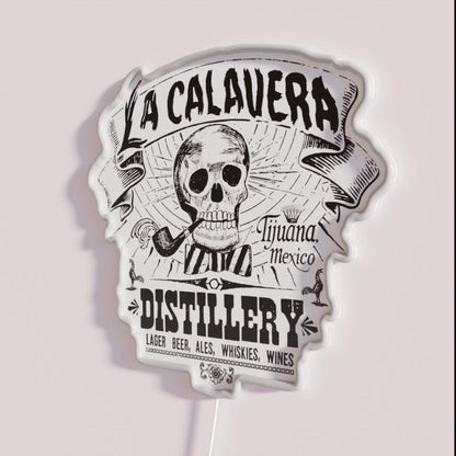 Vintage Mexican Distillery Rgb Led Neon Sign - Shineneon