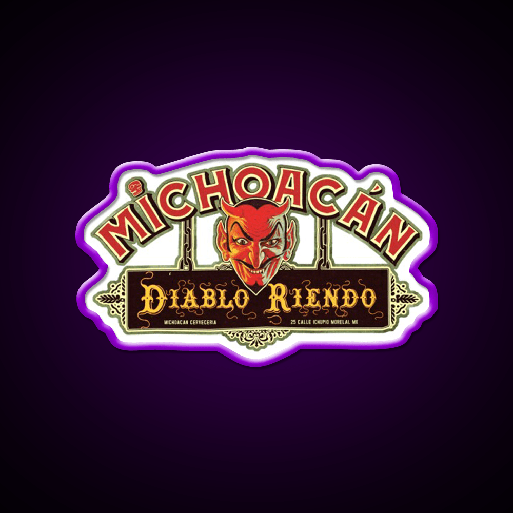 Vintage Michoacan Beer Party Drink Tequila Led Neon Sign Rgb Color - Shineneon
