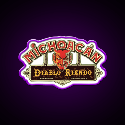 Vintage Michoacan Beer Party Drink Tequila Led Neon Sign Rgb Color - Shineneon