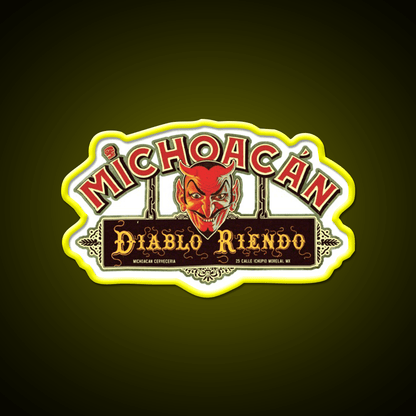 Vintage Michoacan Beer Party Drink Tequila Led Neon Sign Rgb Color - Shineneon