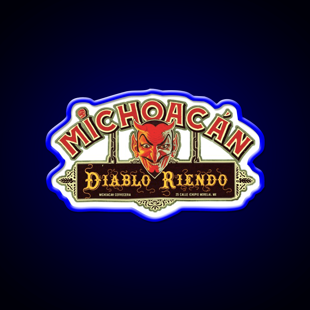 Vintage Michoacan Beer Party Drink Tequila Led Neon Sign Rgb Color - Shineneon