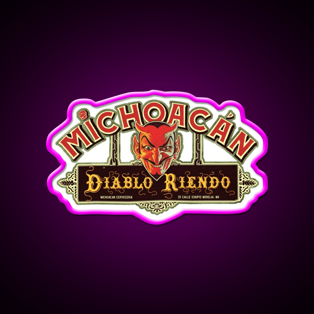 Vintage Michoacan Beer Party Drink Tequila Led Neon Sign Rgb Color - Shineneon