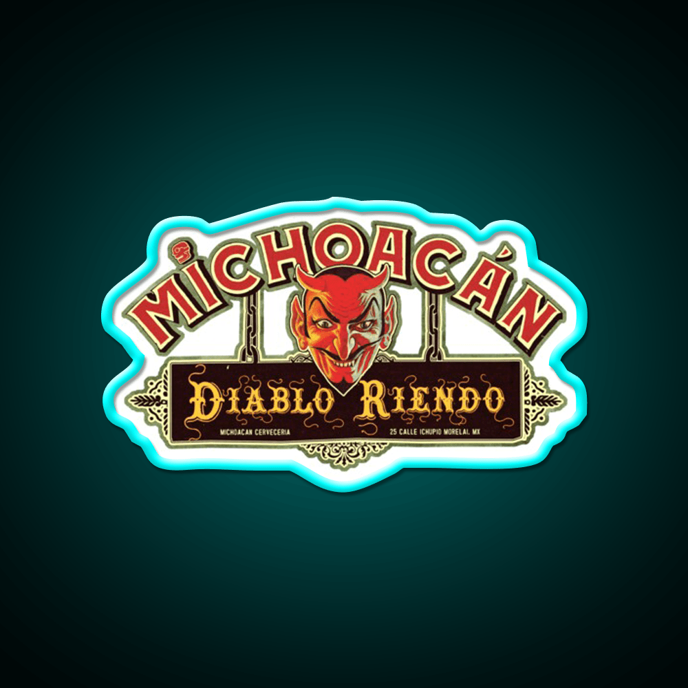 Vintage Michoacan Beer Party Drink Tequila Led Neon Sign Rgb Color - Shineneon