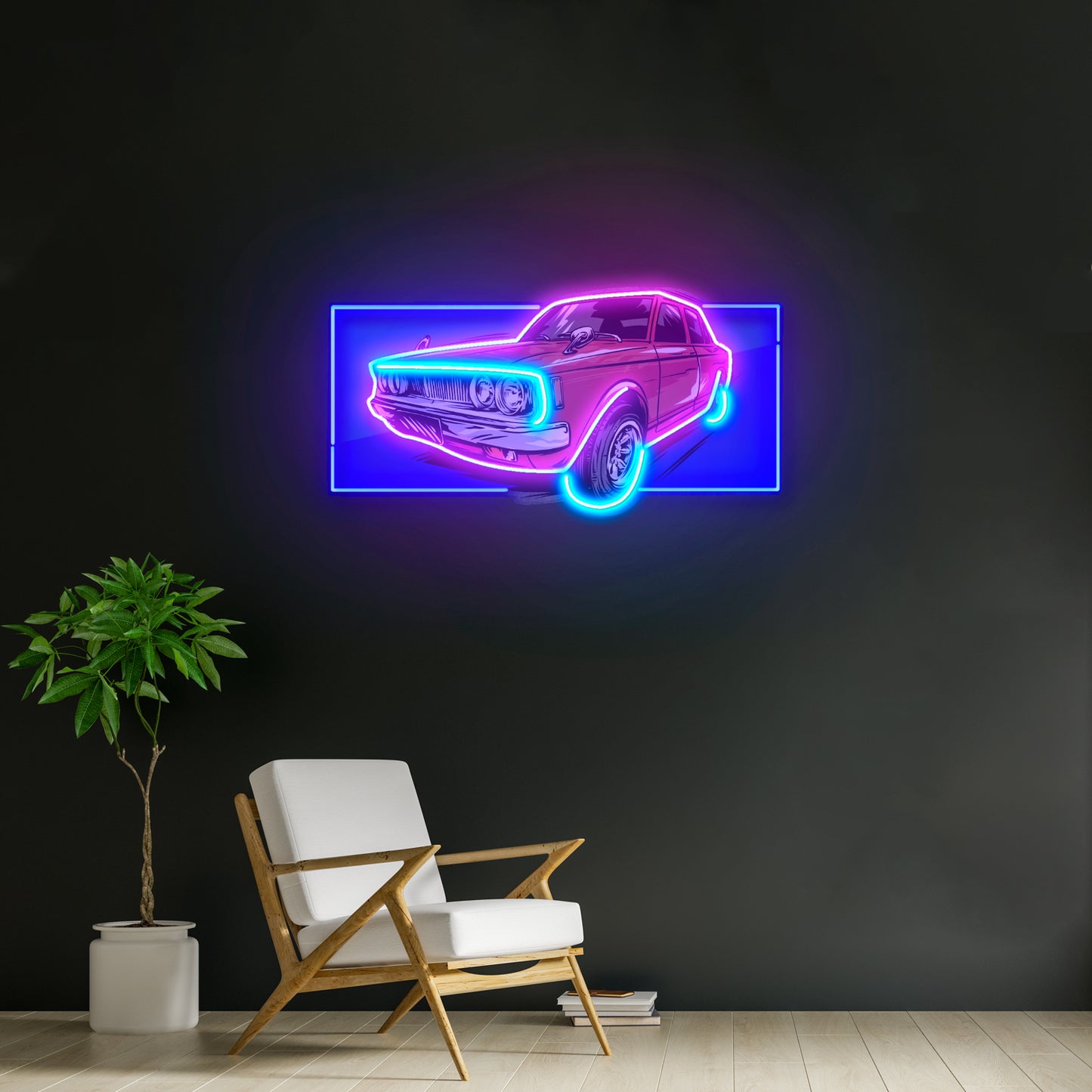 Vintage Old Car Led Neon Sign Light Custom Led Signs