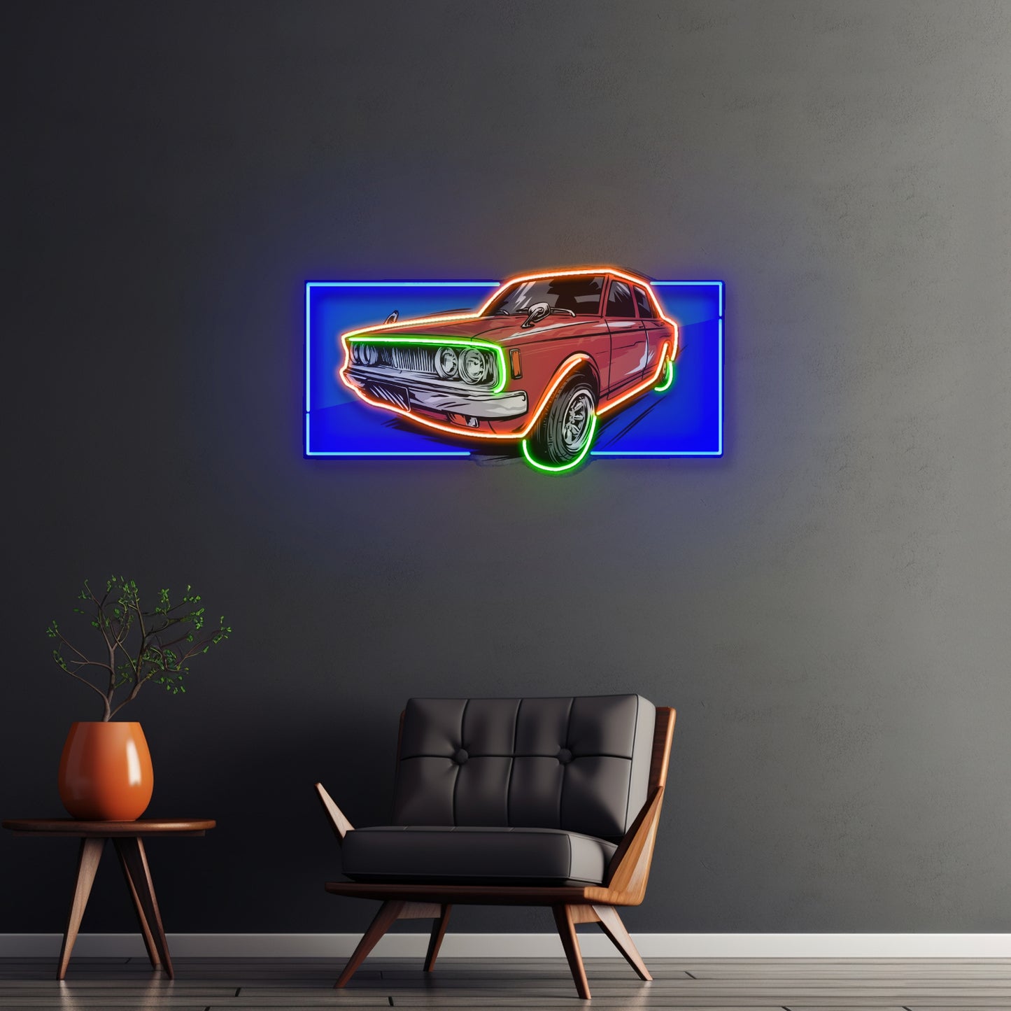 Vintage Old Car Led Neon Sign Light Custom Led Signs