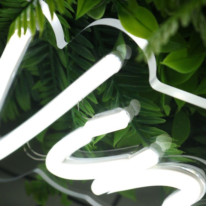 Vintage Palm White Led Neon Sign - Shineneon