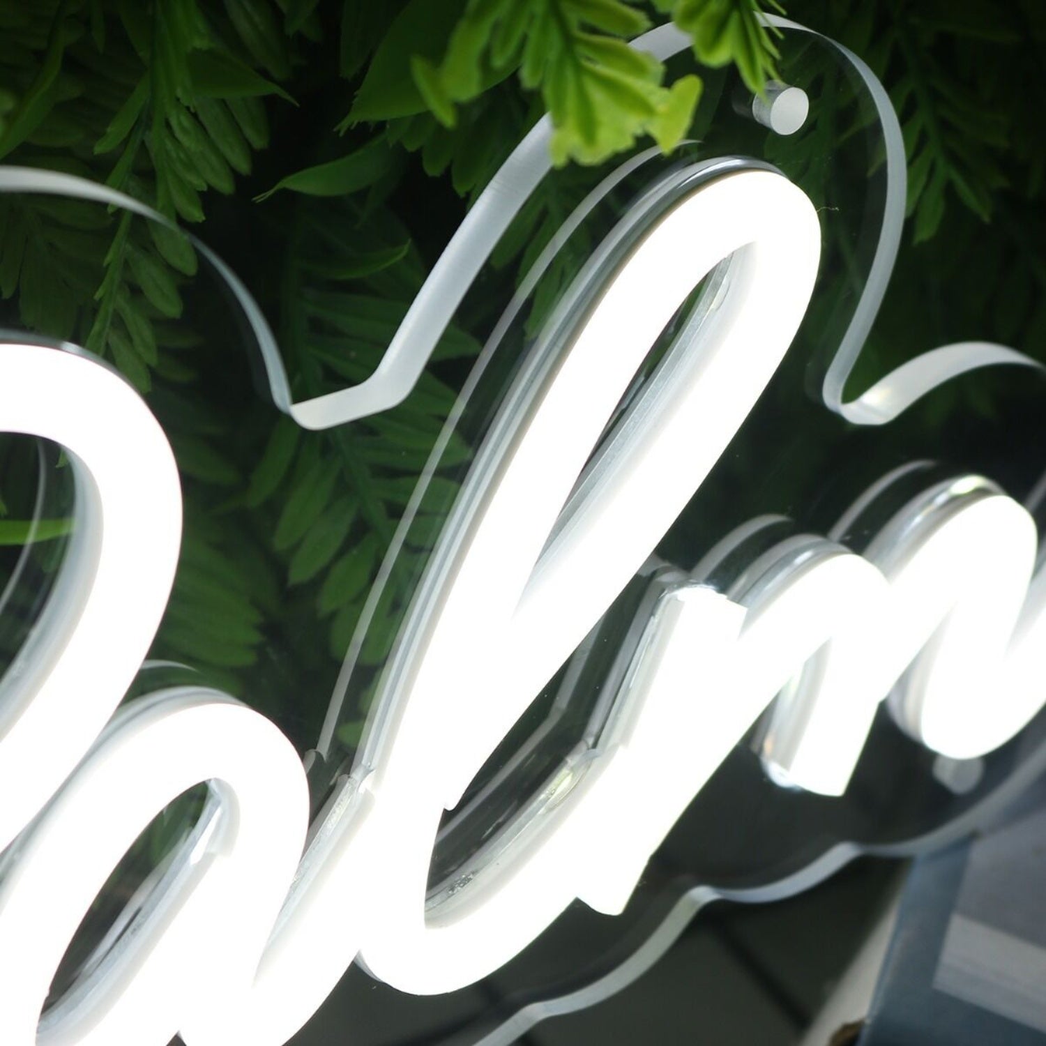 Vintage Palm White Led Neon Sign - Shineneon