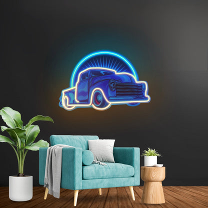 Vintage Pickup Truck Led Neon Sign Light Custom Led Signs - Shineneon