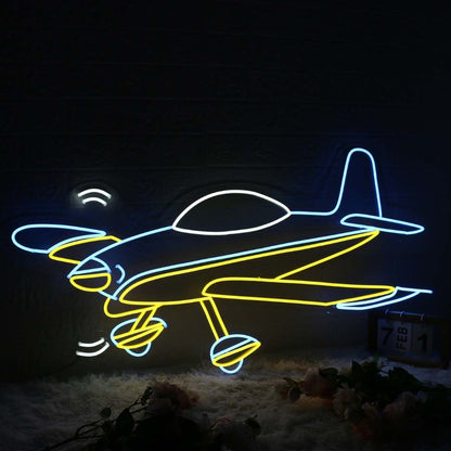 Vintage Plane Custom Led Neon Sign - Shineneon