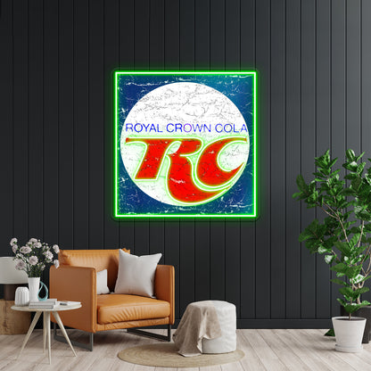 Vintage Rc Cola Design Artwork Neon Signs Custom | Shineneon