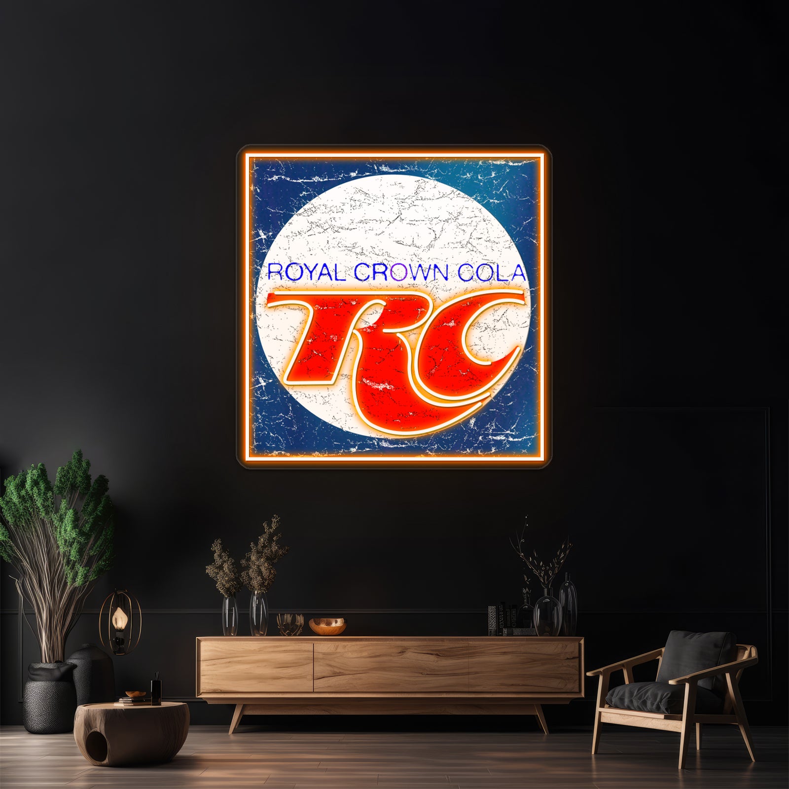 Vintage Rc Cola Design Artwork Neon Signs Custom | Shineneon