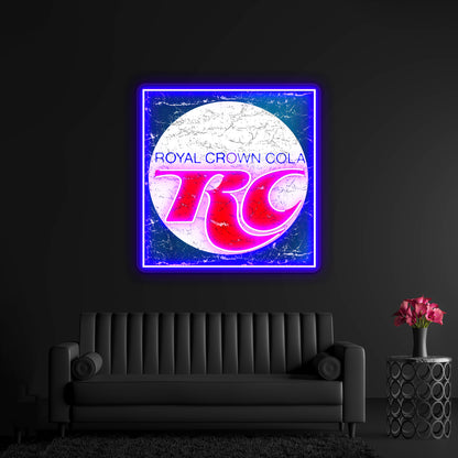 Vintage Rc Cola Design Artwork Neon Signs Custom | Shineneon
