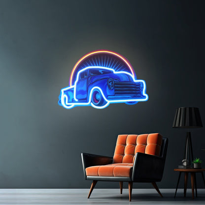 Vintage Retro Car Led Neon Sign Light Custom Led Signs - Shineneon