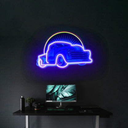 Vintage Retro Car Led Neon Sign Light Custom Led Signs - Shineneon