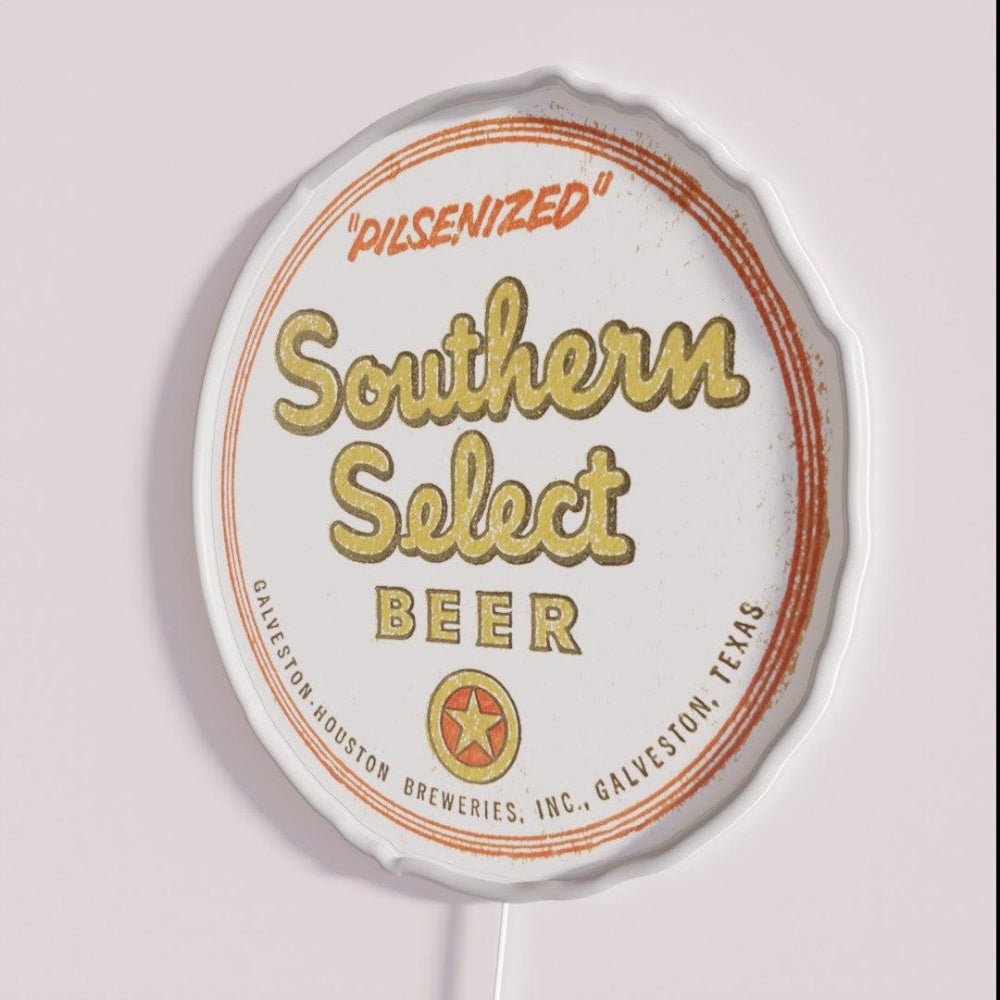 Vintage Southern Breweries Galveston Texas Rgb Led Neon Sign - Shineneon