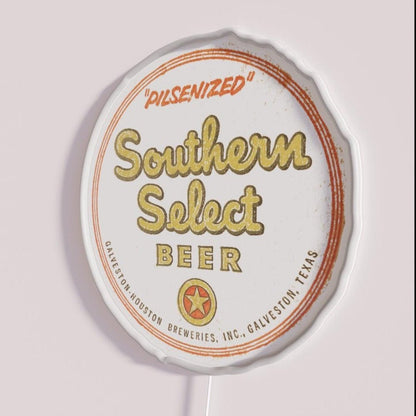 Vintage Southern Breweries Galveston Texas Rgb Led Neon Sign - Shineneon