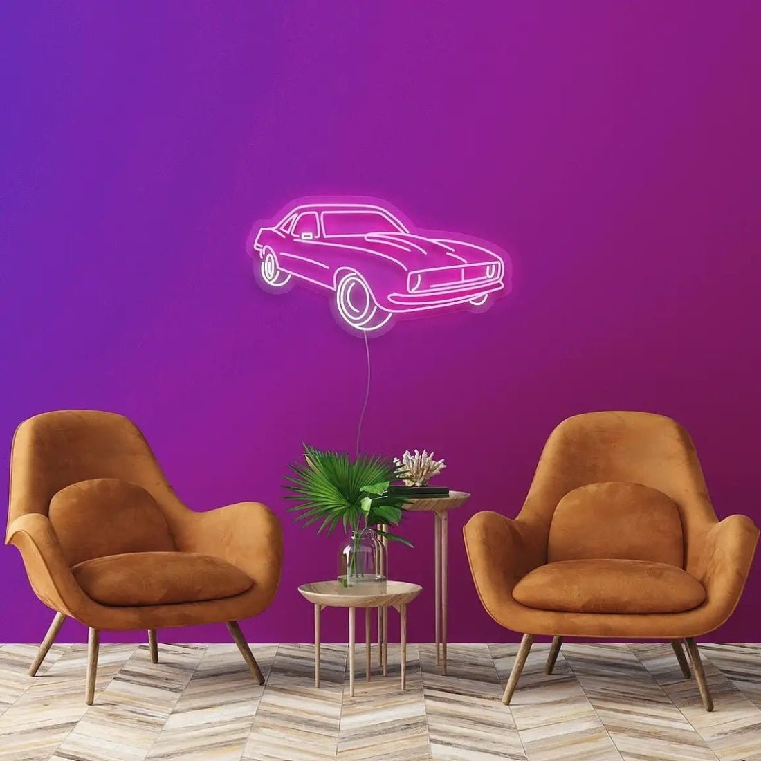 Vintage Sports Car Led Sign Business Neon Sign - Shineneon